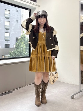 みさとさん(レディース・152cm)の秋コーディネート