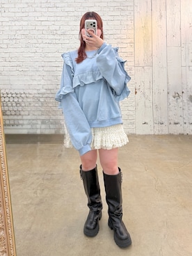 みさとさん（レディース・152cm）の秋コーディネート