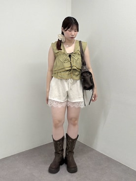 みさとさん（レディース・152cm）の夏コーディネート