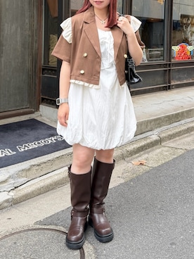 みさとさん(レディース・152cm)の春コーディネート