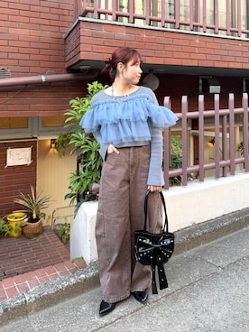 みさとさん（レディース・152cm）の秋コーディネート