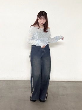 みさとさん（レディース・152cm）の冬コーディネート