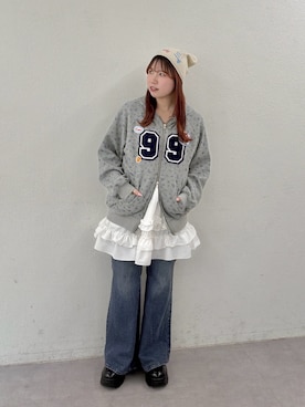 みさとさん（レディース・152cm）の冬コーディネート