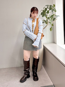 みさとさん（レディース・152cm）の秋コーディネート