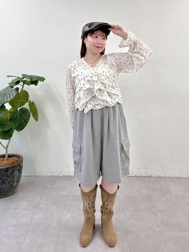 みさとさん（レディース・152cm）の春コーディネート