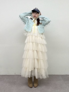 みさとさん（レディース・152cm）の春コーディネート