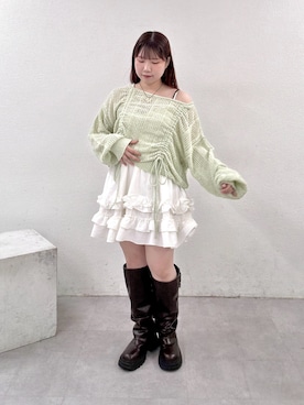 みさとさん（レディース・152cm）の春コーディネート