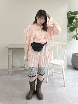 みさとさん（レディース・152cm）の秋コーディネート