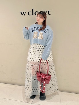 みさとさん（レディース・152cm）の冬コーディネート