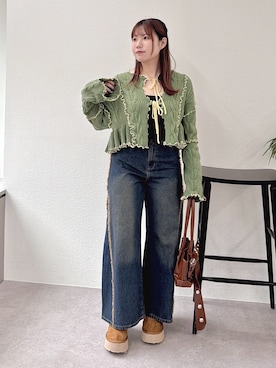 みさとさん（レディース・152cm）の秋コーディネート