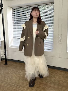 みさとさん（レディース・152cm）の春コーディネート