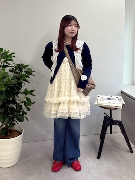 みさとさん（レディース・152cm）の冬コーディネート