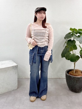 みさとさん（レディース・152cm）の春コーディネート