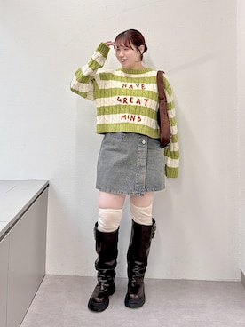 みさとさん（レディース・152cm）の秋コーディネート