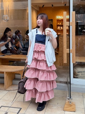 みさとさん（レディース・152cm）の春コーディネート