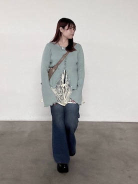 みさとさん(レディース・152cm)の冬コーディネート