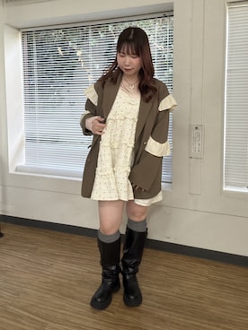 みさとさん（レディース・152cm）の春コーディネート
