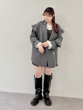 みさとさん(レディース・152cm)の冬コーディネート