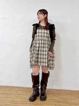 みさとさん（レディース・152cm）の秋コーディネート