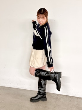 みさとさん（レディース・152cm）の秋コーディネート