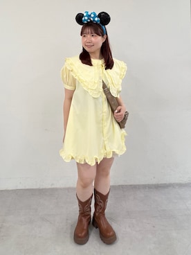みさとさん（レディース・152cm）の春コーディネート