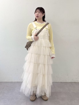 みさとさん（レディース・152cm）の冬コーディネート