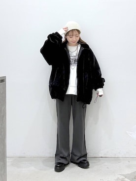 「アイテム（ママ＆ベビー）」を使った、raiさん（レディース・154cm）の秋コーディネート