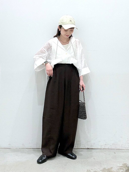 《リネンライクドライシリーズ》切り替えパンツ　638925【KKfashion紹介アイテム】