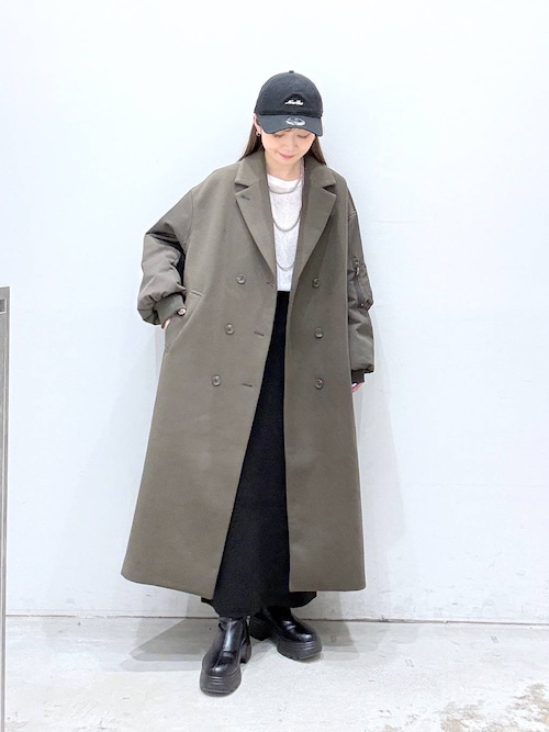 ドッキングロングコート 606787（その他アウター）｜LEPSIM