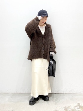 「アイテム（ショルダーバッグ）」を使った、raiさん（レディース・154cm・30代）の秋コーディネート