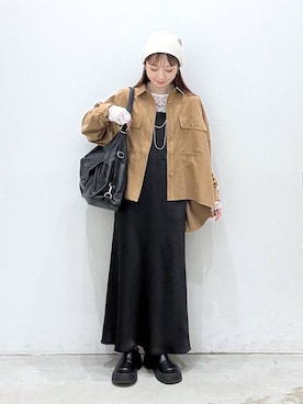 raiさん（レディース・154cm）の冬コーディネート