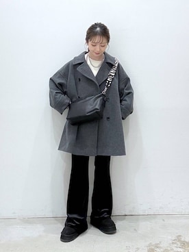 「アイテム（その他トップス）」を使った、raiさん（レディース・154cm）の秋コーディネート