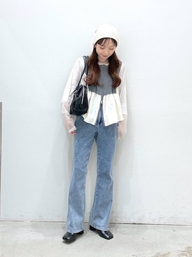 raiさん（レディース・154cm）の春コーディネート