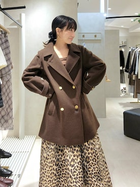 「Andemiu（アンデミュウ）のアイテム」を使った、  NATSUさん（レディース・152cm）の秋コーディネート