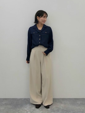   NATSUさん（レディース・152cm）の冬コーディネート