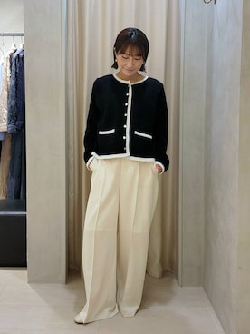 「Andemiu（アンデミュウ）のアイテム」を使った、  NATSUさん（レディース・152cm）の秋コーディネート