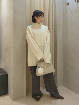   NATSUさん（レディース・152cm）の冬コーディネート