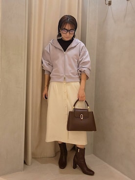   NATSUさん（レディース・152cm）の秋コーディネート