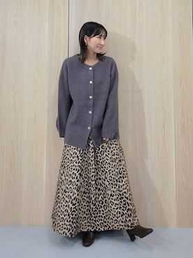 「Andemiu（アンデミュウ）のアイテム」を使った、  NATSUさん（レディース・152cm）の秋コーディネート