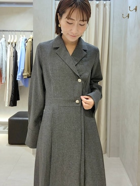 「Andemiu（アンデミュウ）のアイテム」を使った、  NATSUさん（レディース・152cm）の秋コーディネート