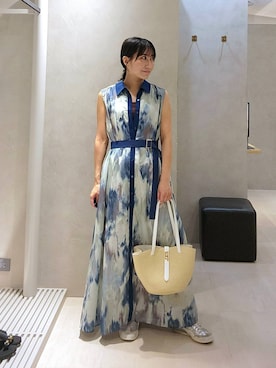 「Andemiu（アンデミュウ）のアイテム」を使った、  NATSUさん（レディース・152cm）の夏コーディネート