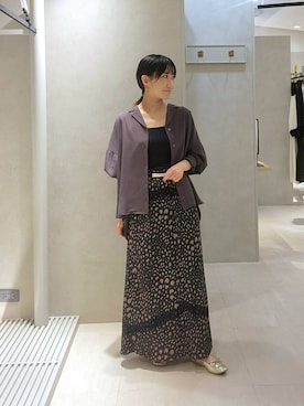 「Andemiu（アンデミュウ）のアイテム」を使った、  NATSUさん（レディース・152cm）の夏コーディネート