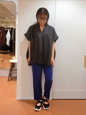 「Elura（エルーラ）のアイテム（サンダル）」を使った、  NATSUさん（レディース・152cm）の夏コーディネート
