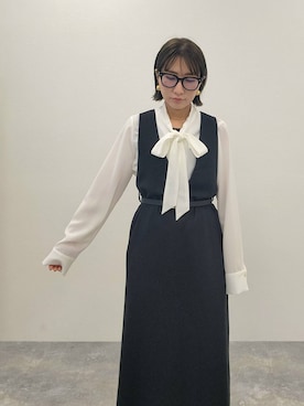   NATSUさん（レディース・152cm）の冬コーディネート