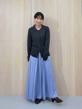 「Andemiu（アンデミュウ）のアイテム」を使った、  NATSUさん（レディース・152cm）の秋コーディネート