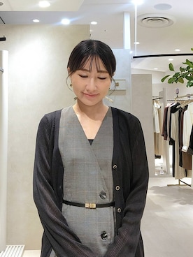 「Andemiu（アンデミュウ）のアイテム」を使った、  NATSUさん（レディース・152cm）の夏コーディネート