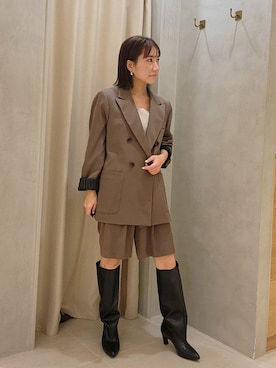   NATSUさん（レディース・152cm）の秋コーディネート