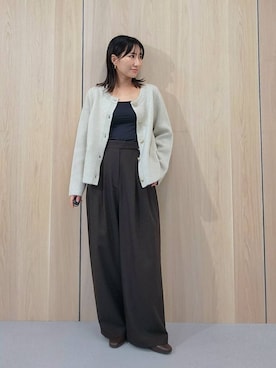 「Andemiu（アンデミュウ）のアイテム」を使った、  NATSUさん（レディース・152cm）の秋コーディネート