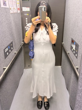 「SNIDEL（スナイデル）のアイテム」を使った、0bonvoyage0さん（レディース・164cm）の夏コーディネート