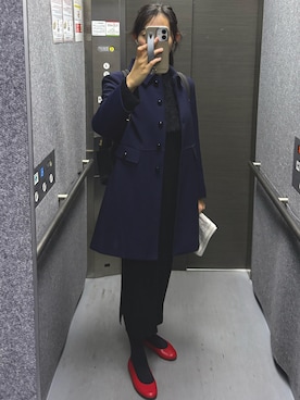 「アイテム（スマホケース/カバー）」を使った、0bonvoyage0さん（レディース・164cm）の秋コーディネート